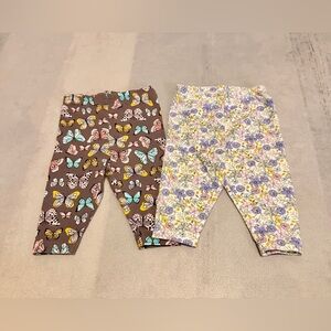 Carter's baby girl patterned leggings